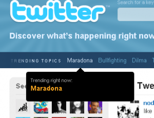 Twitter Marquee