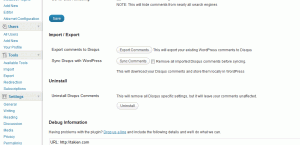 Cara mengexport/import komentar Disqus di WordPress