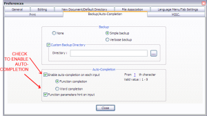 How to enable auto-complete on Notepad++