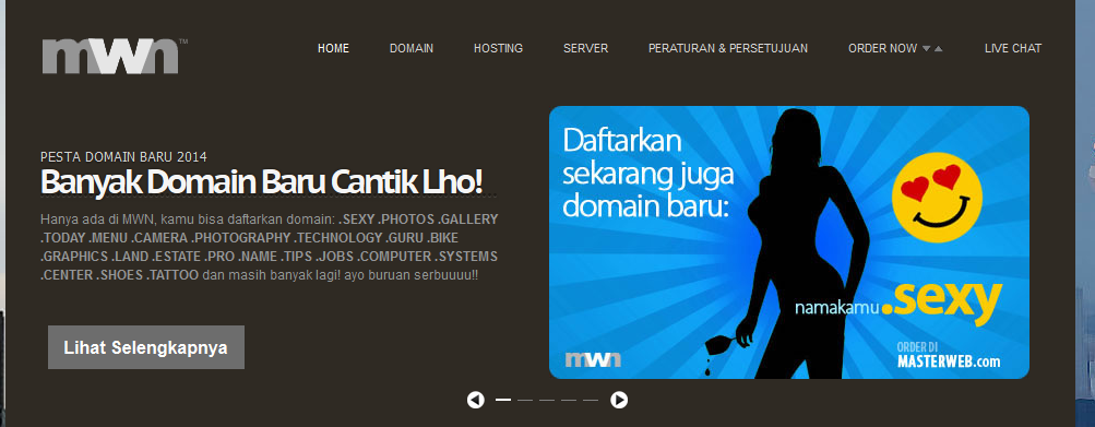 MWN - Webshosting No.1 di Indonesia