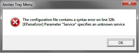 wampserver 2.5 the configuration file contains a syntax error on line 326