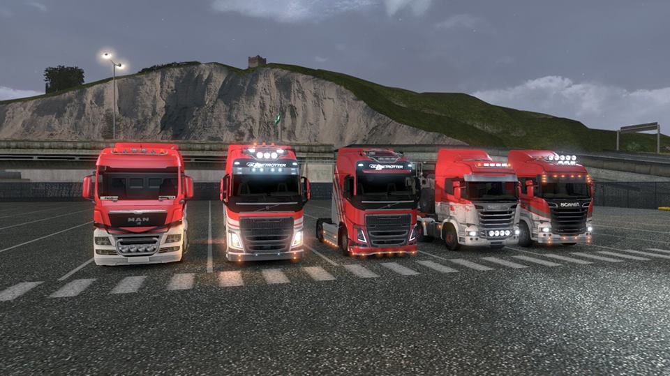 Para pemain ETS2 dari Indonesia sedang nongkrong bareng. Sumber: https://www.facebook.com/photo.php?fbid=1421556511443130&set=pcb.1489458717933054&type=1&theater=0