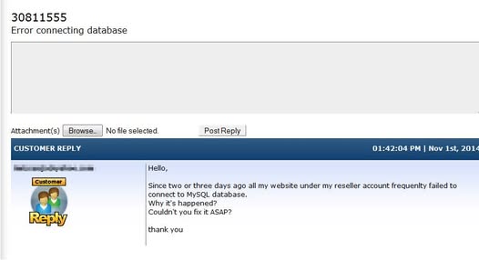 Hostgator mulai bermasalah, kurang lebih seminggu belakangan sering DB...
