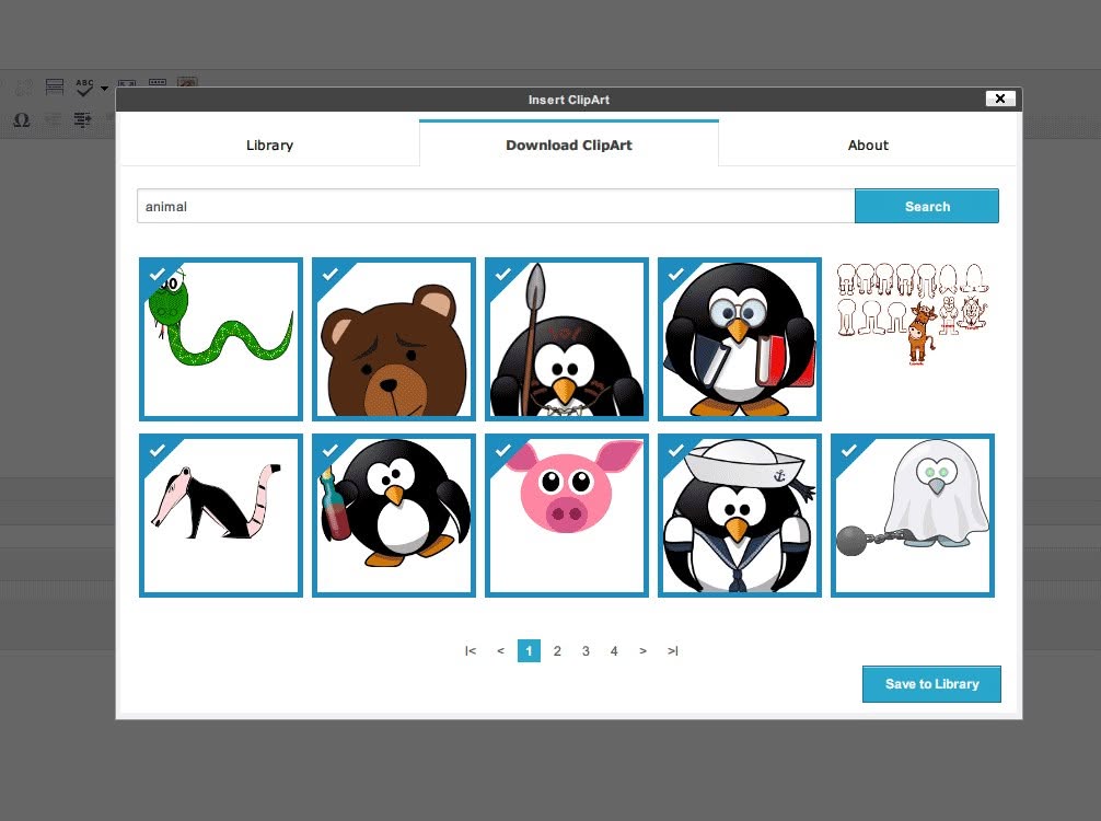 ClipArt is a WordPress plugin to collect, organize, and insert clip art on...