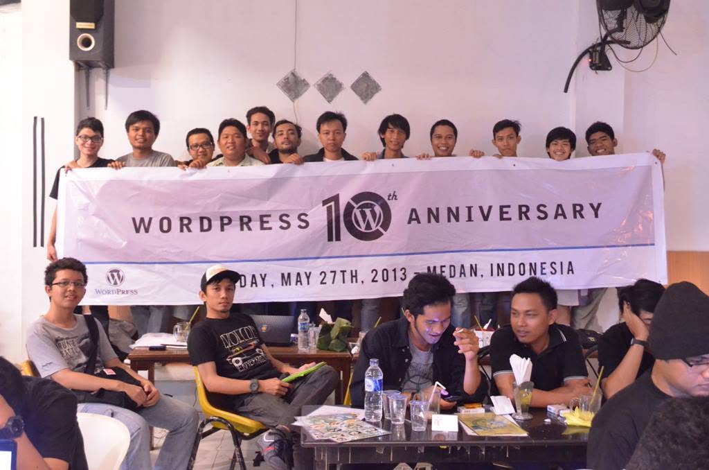 WordPress 10th Anniversary Medan WordPress 10th Anniversary Medan