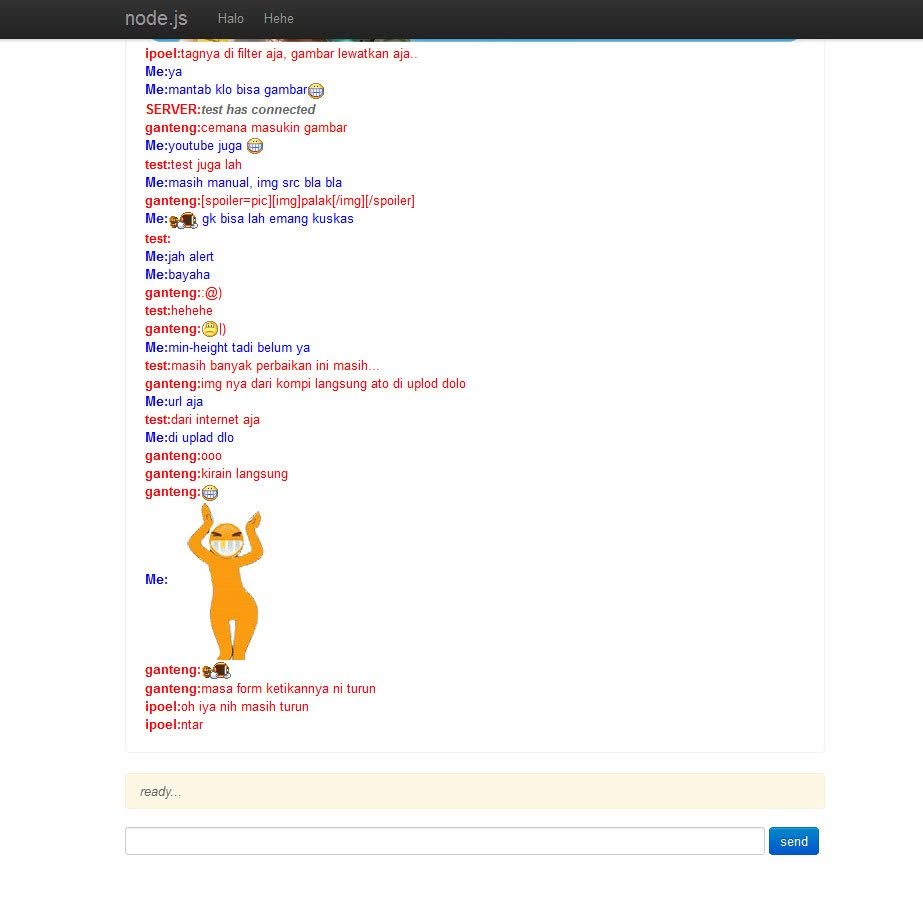 Test live chat with nodejs 2 Test live chat with nodejs 2