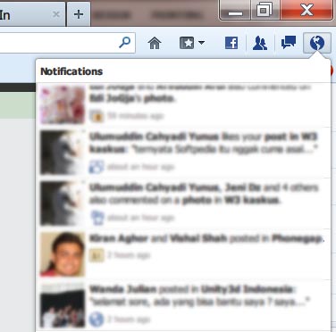 Facebook Messenger for Firefox